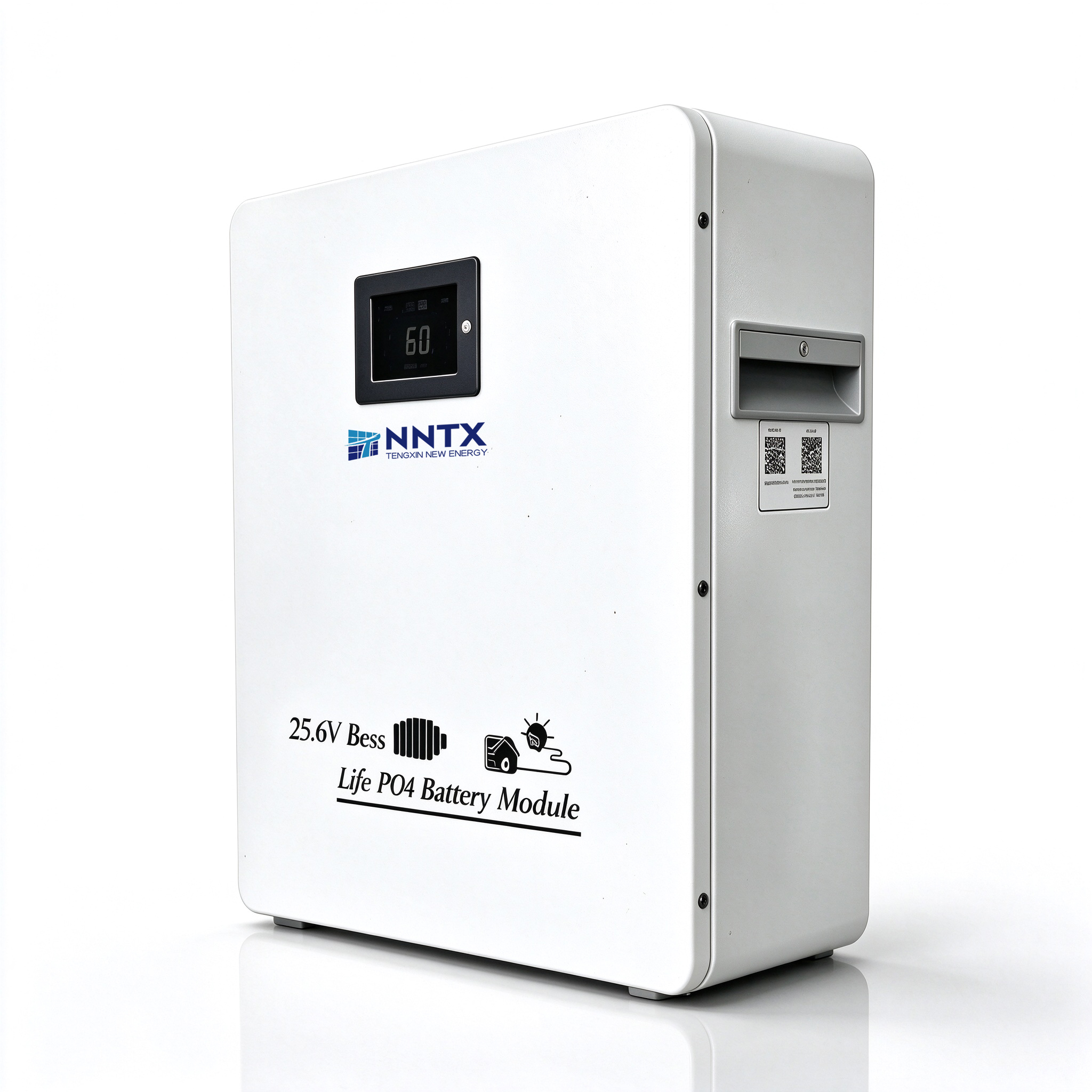 25.6V 2.5kWh Wall-Mounted LiFePO4 Battery | ≥6000 Cycles - TENGXIN ESS