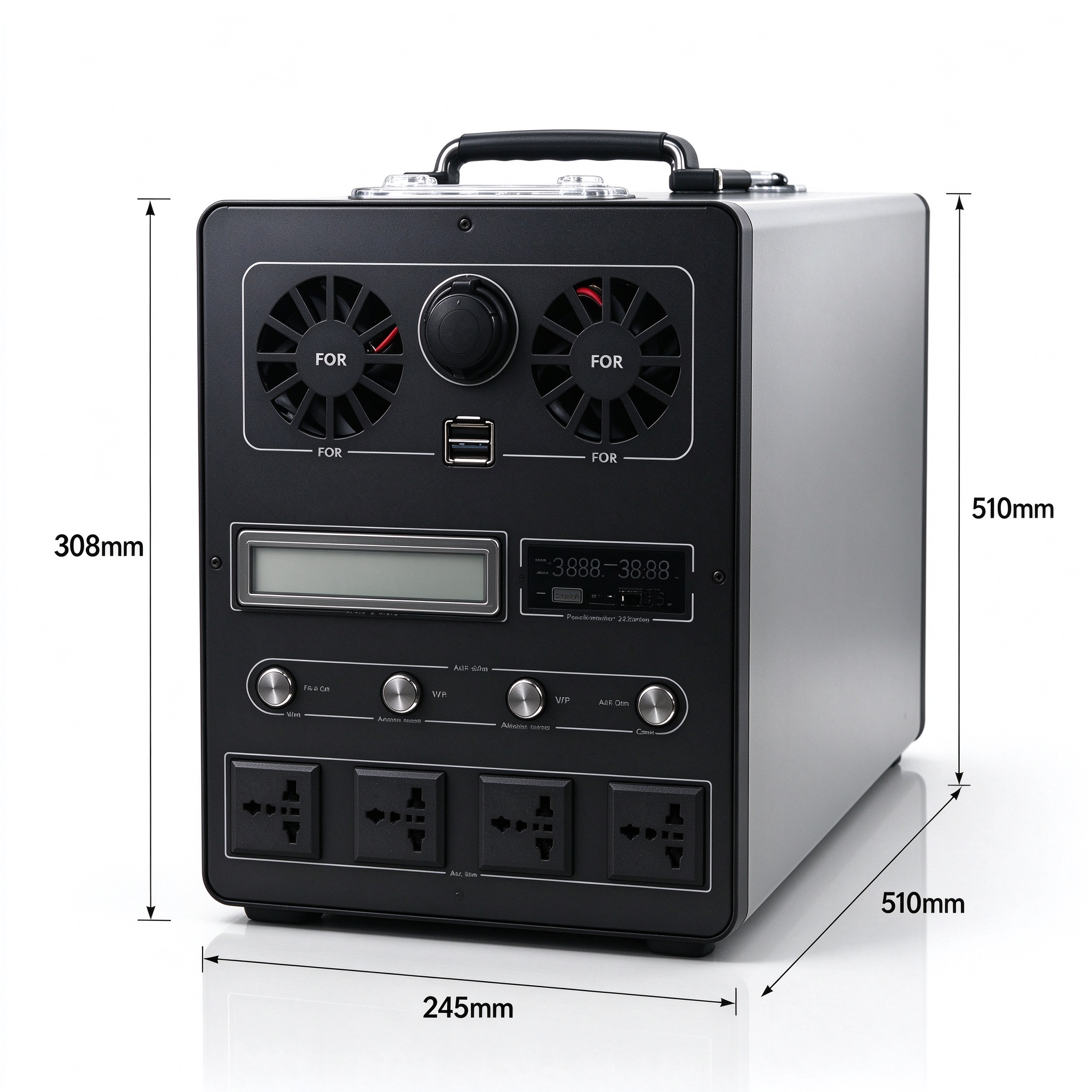 12.8V 280-314Ah Portable Power Station | 3000W Pure Sine Wave - TENGXIN ESS